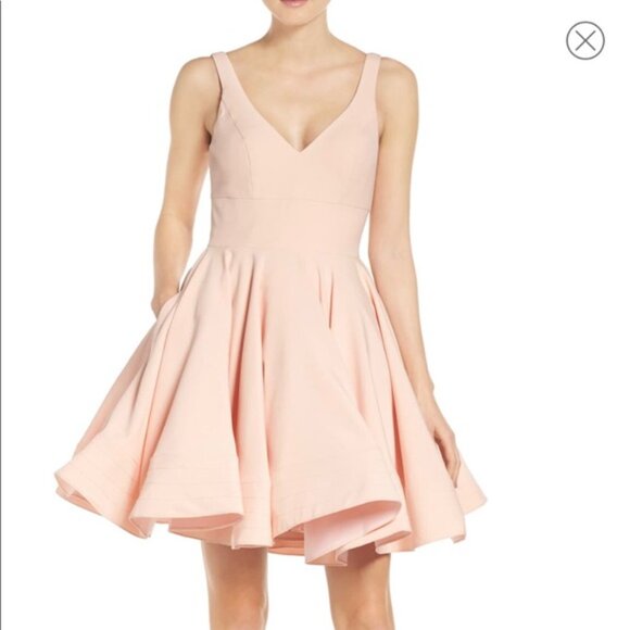 Mac Duggal Dresses & Skirts - NWT - Ieena for Mac Duggal Fit and Flare Dress, Blush, Size 4